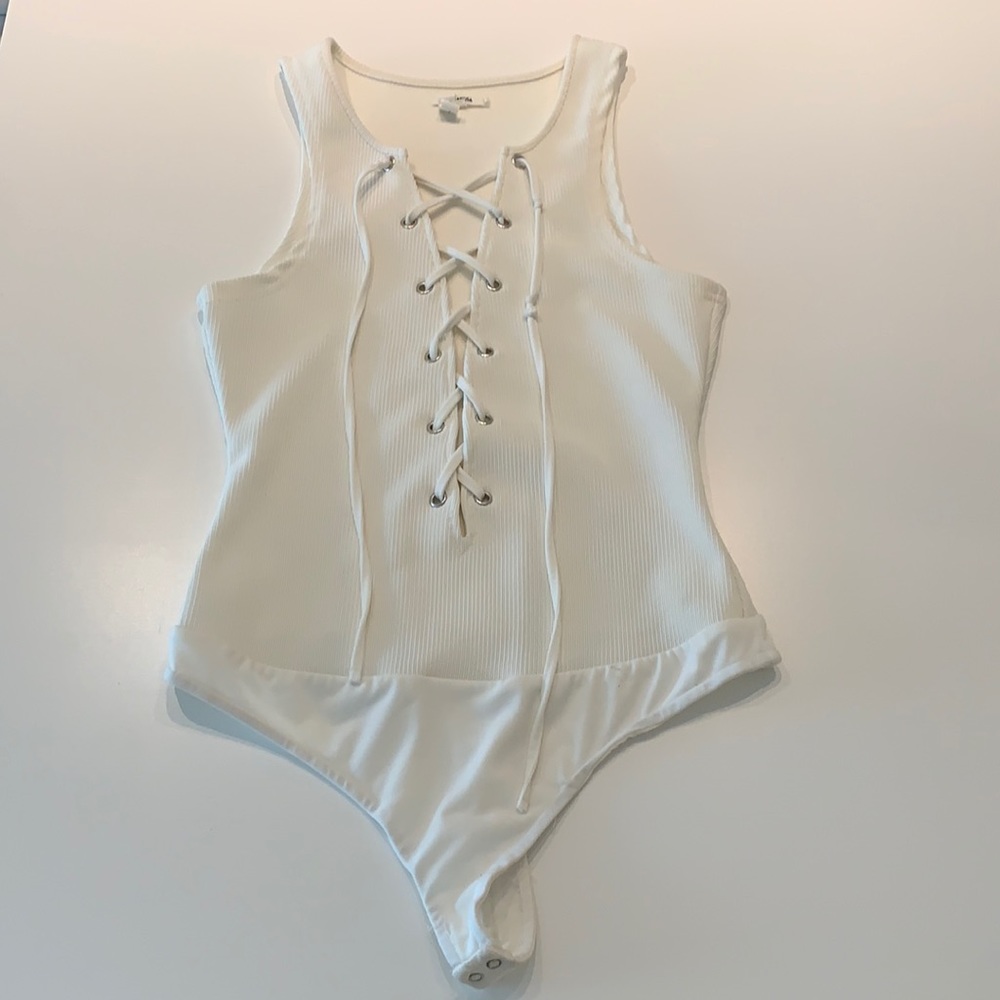 White Tularosa Bodysuit